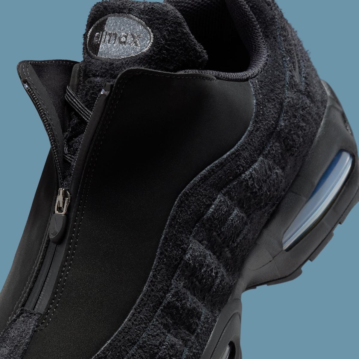 耐克 Air Max 95 Zip "黑色 "於 2025 年假日發佈 Nike Air Max 95, Nike Air Max, Nike - 耐克 Air Max 95 Zip "黑色 "於 2025 年假日發佈