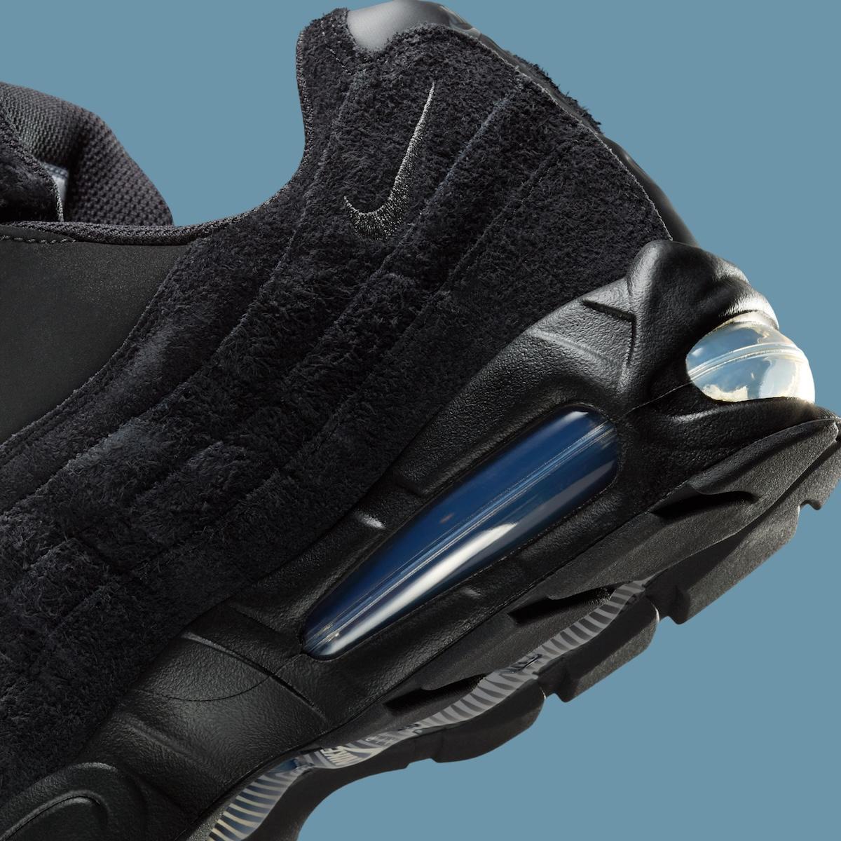 耐克 Air Max 95 Zip "黑色 "於 2025 年假日發佈 Nike Air Max 95, Nike Air Max, Nike - 耐克 Air Max 95 Zip "黑色 "於 2025 年假日發佈