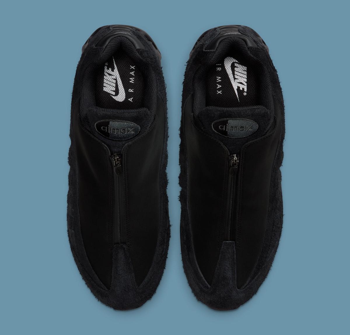 耐克 Air Max 95 Zip "黑色 "於 2025 年假日發佈 Nike Air Max 95, Nike Air Max, Nike - 耐克 Air Max 95 Zip "黑色 "於 2025 年假日發佈