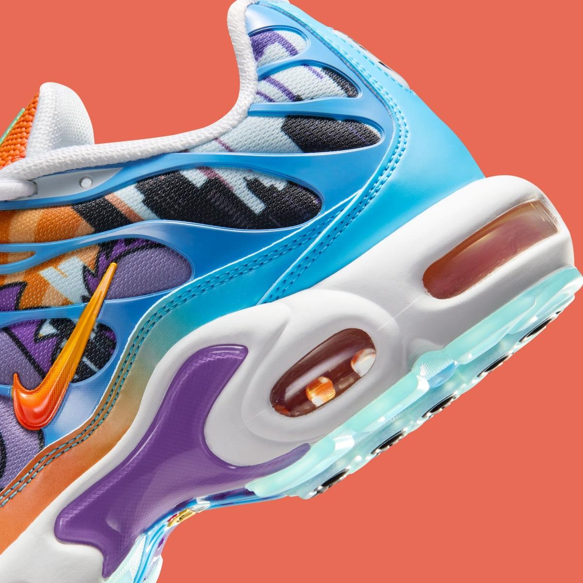 Nike Doernbecher Freestyle, Nike Air Max Plus, Nike Air Max, Nike - 由 Sergio Cano Marquez 設計的 Nike Air Max Plus "Doernbecher "將想像帶入生活