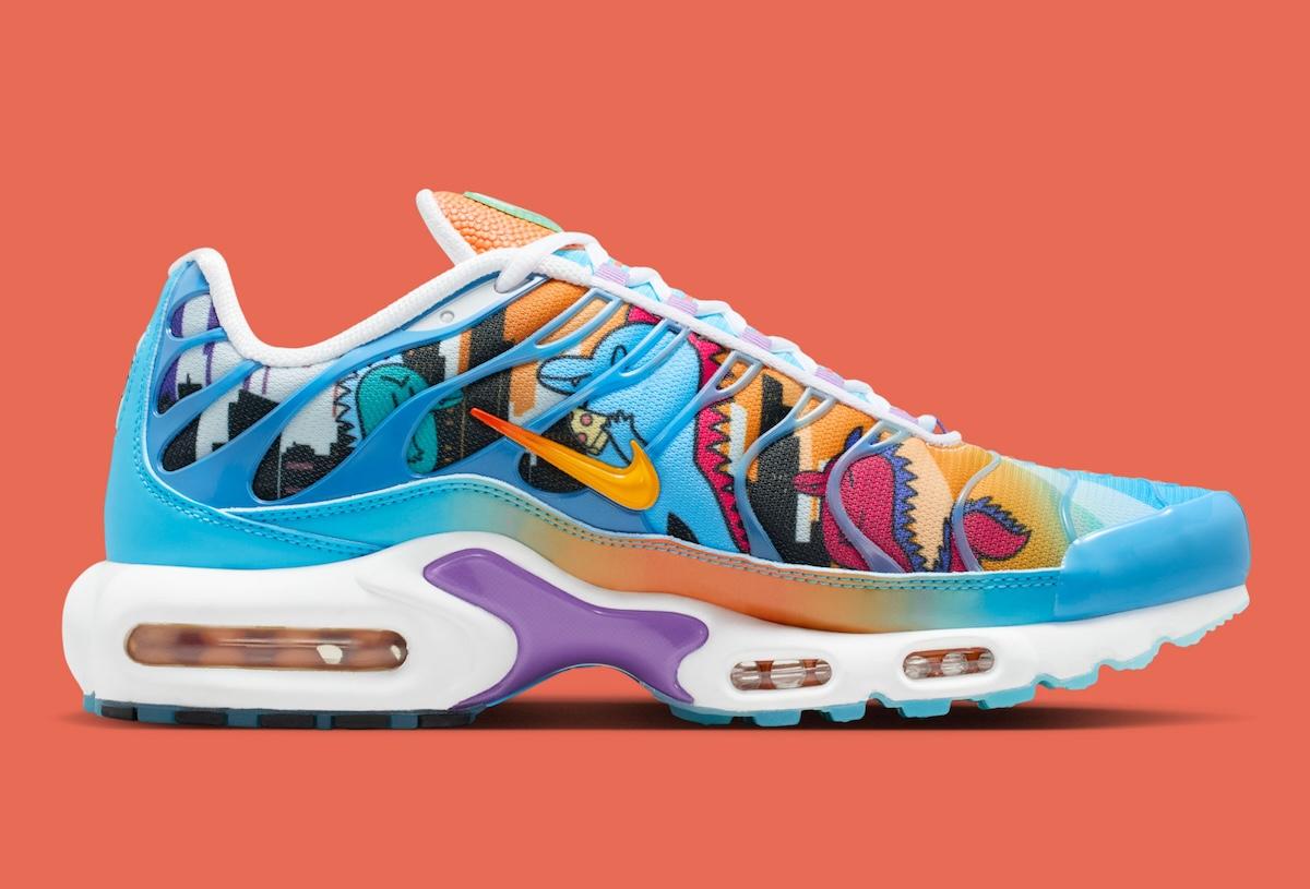 Nike Doernbecher Freestyle, Nike Air Max Plus, Nike Air Max, Nike - 由 Sergio Cano Marquez 設計的 Nike Air Max Plus "Doernbecher "將想像帶入生活
