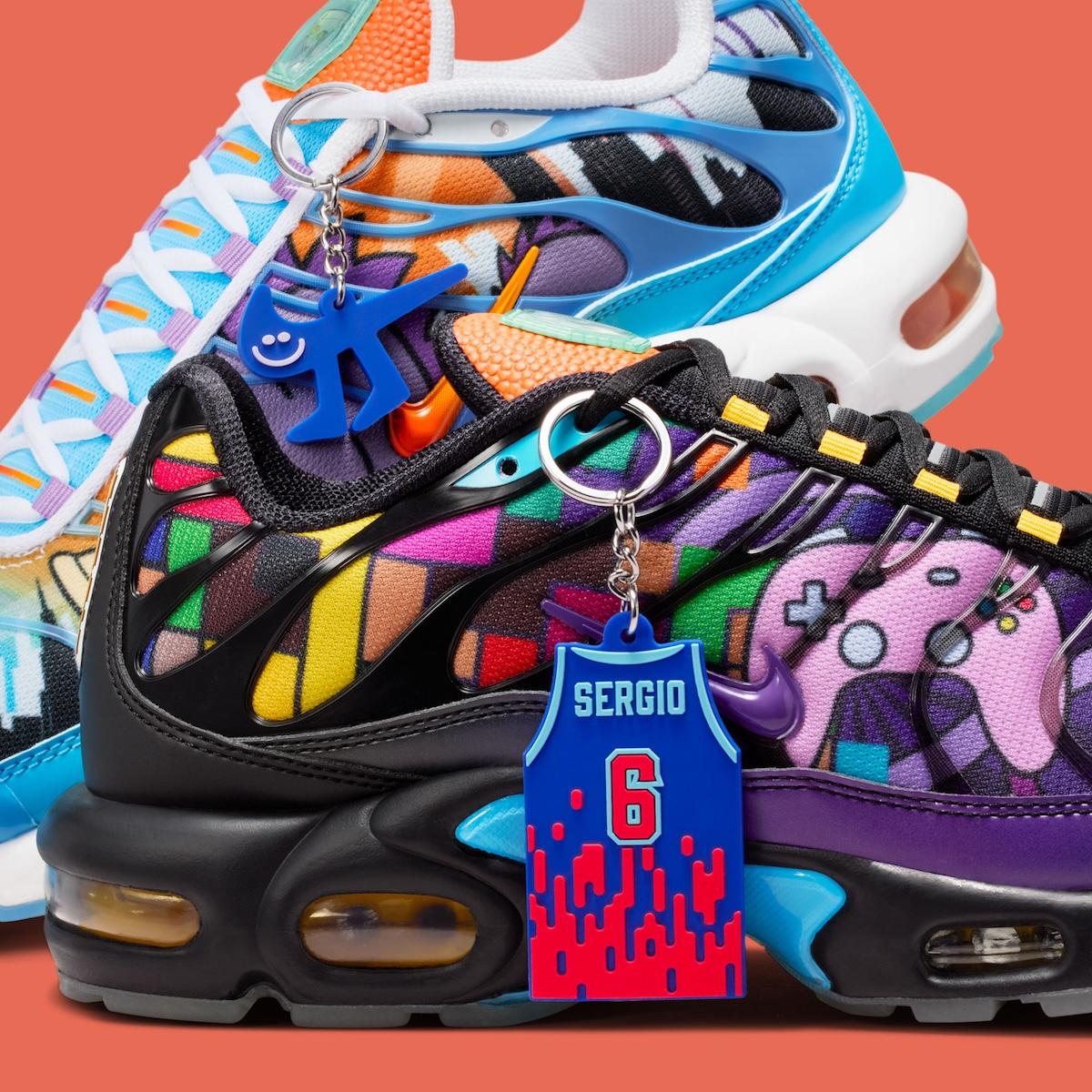 Nike Doernbecher Freestyle, Nike Air Max Plus, Nike Air Max, Nike - 由 Sergio Cano Marquez 設計的 Nike Air Max Plus "Doernbecher "將想像帶入生活