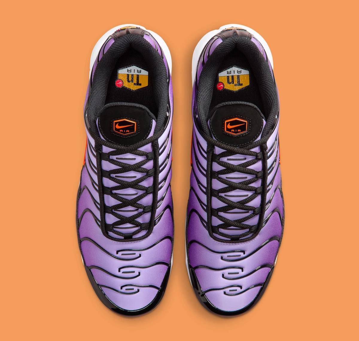 耐克 Air Max Plus 高爾夫新款 "電壓紫 "和 "黑/金屬銀 "色 Nike Golf, Nike Air Max Plus, Nike - 耐克 Air Max Plus 高爾夫新款 "電壓紫 "和 "黑/金屬銀 "色