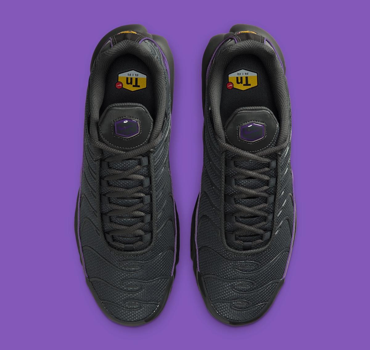 耐克 Air Max Plus "鐵灰色 "搭配 "野葡萄色 "點綴 Nike Air Max Plus, Nike Air Max, Nike - 耐克 Air Max Plus "鐵灰色 "搭配 "野葡萄色 "點綴