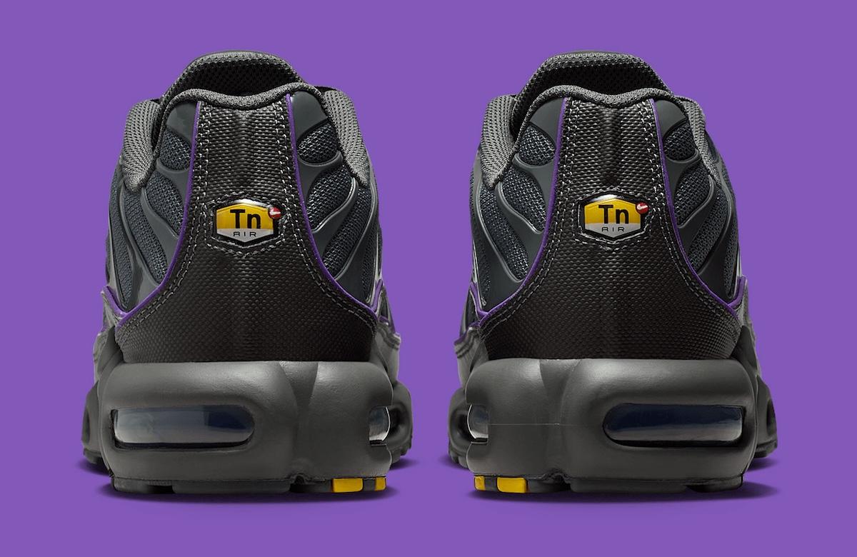 耐克 Air Max Plus "鐵灰色 "搭配 "野葡萄色 "點綴 Nike Air Max Plus, Nike Air Max, Nike - 耐克 Air Max Plus "鐵灰色 "搭配 "野葡萄色 "點綴