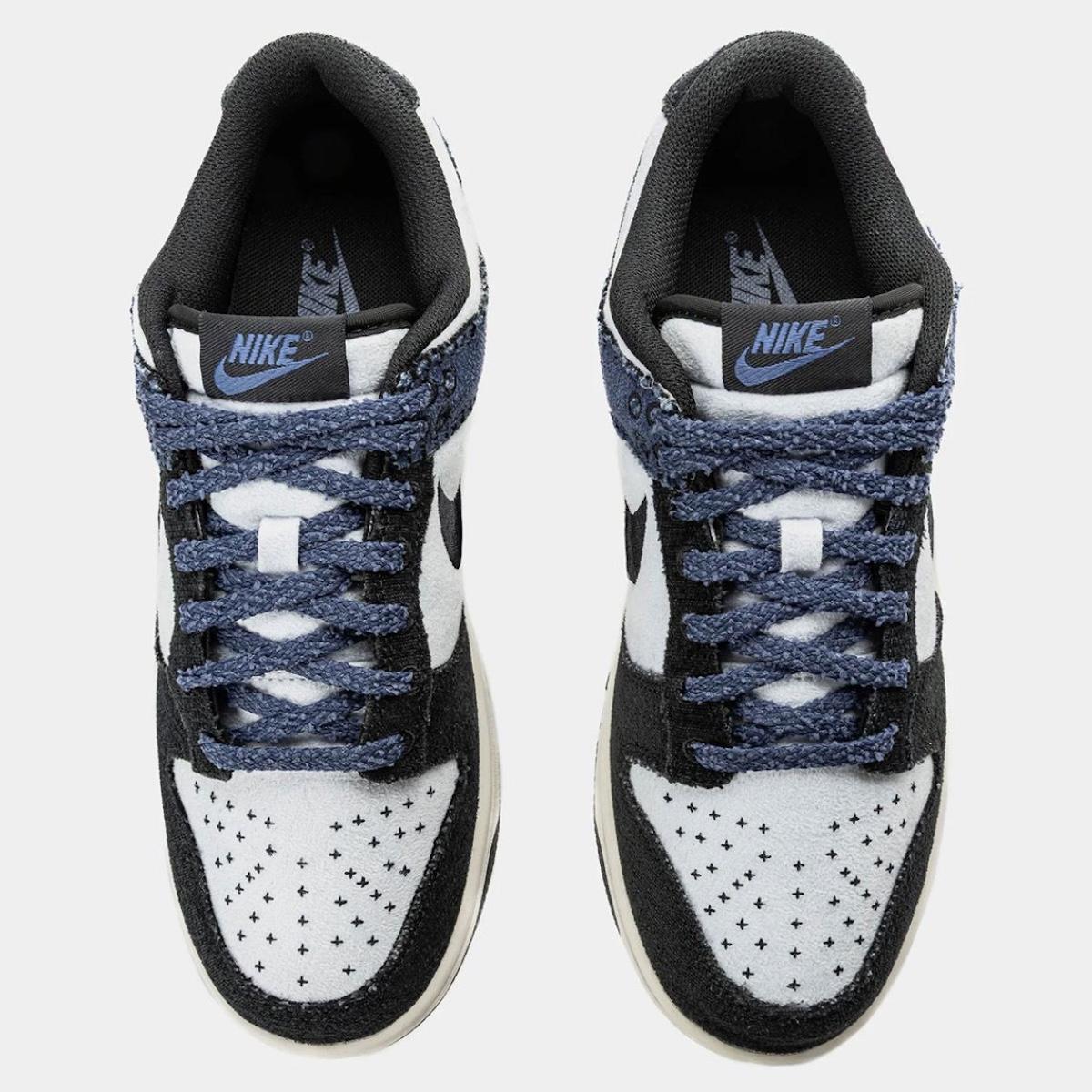 耐克 "沙紫色 "和 "黑色 "低幫鞋拼接款 Shoe Palace, Palace, Nike Dunk Low, Nike - 耐克 "沙紫色 "和 "黑色 "低幫鞋拼接款
