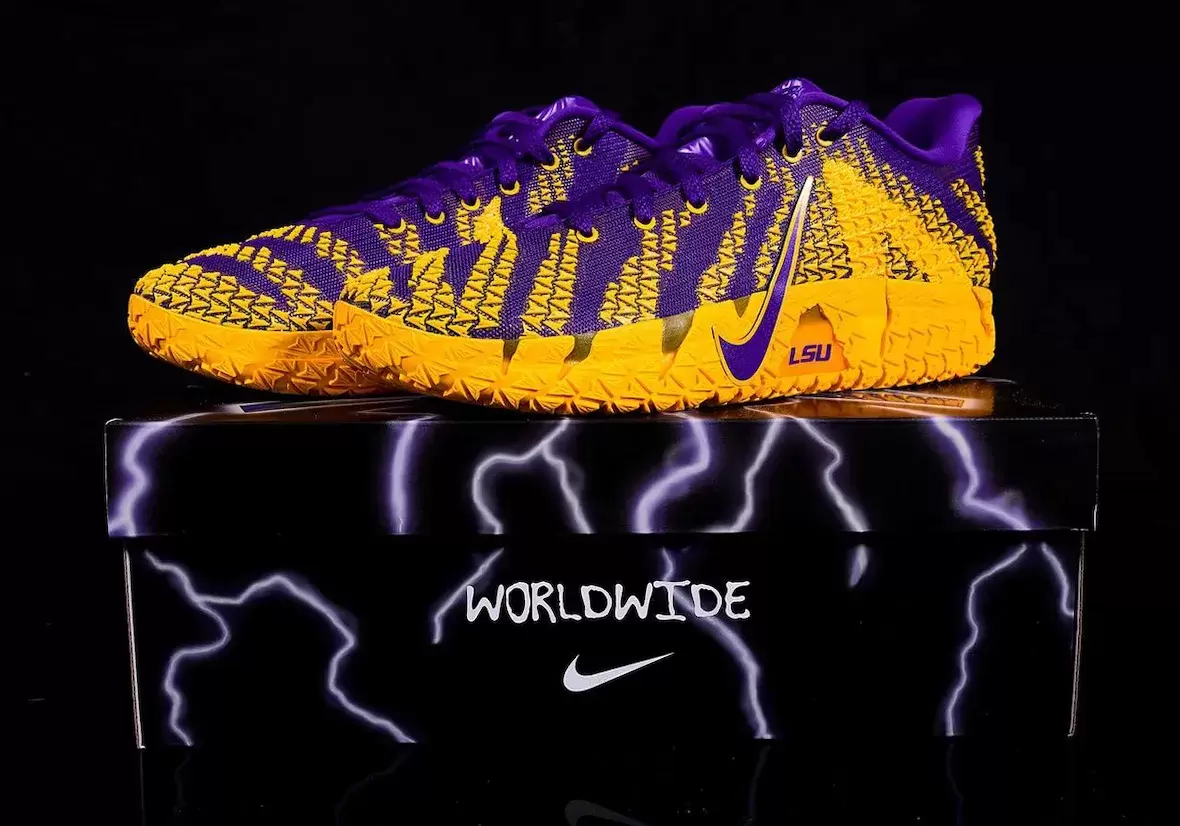 耐克 Ja 3 "LSU Tigers" PE 在 2025-26 賽季前亮相 Nike Ja 3, Nike, Ja Morant - 耐克 Ja 3 "LSU Tigers" PE 在 2025-26 賽季前亮相