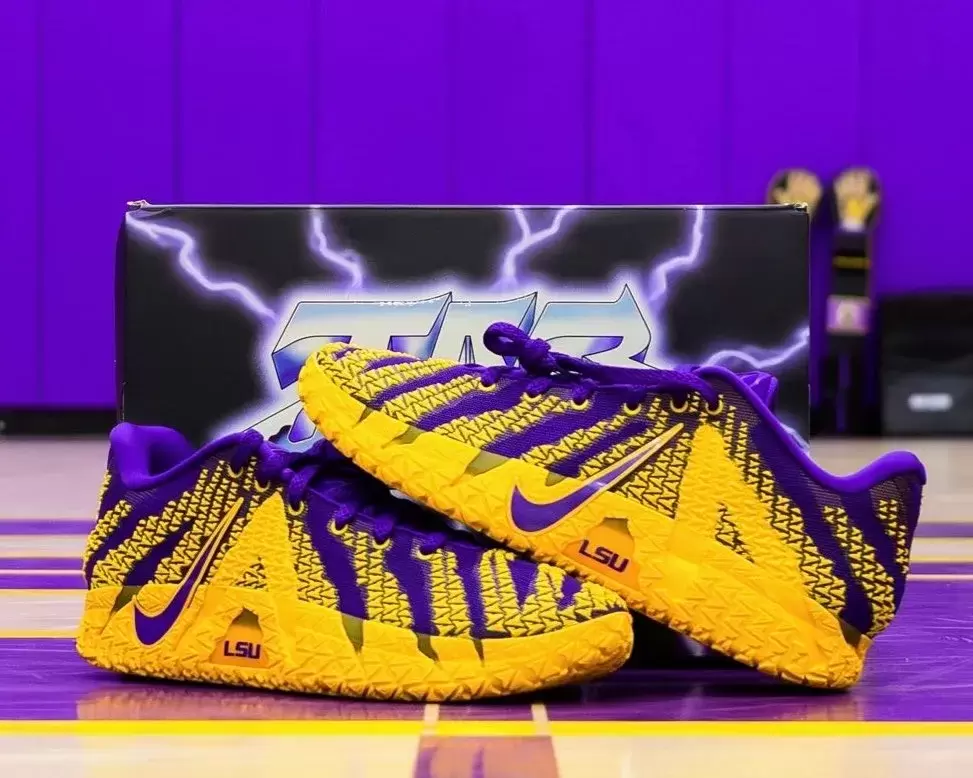耐克 Ja 3 "LSU Tigers" PE 在 2025-26 賽季前亮相 Nike Ja 3, Nike, Ja Morant - 耐克 Ja 3 "LSU Tigers" PE 在 2025-26 賽季前亮相