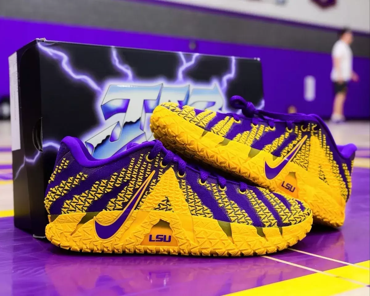 耐克 Ja 3 "LSU Tigers" PE 在 2025-26 賽季前亮相 Nike Ja 3, Nike, Ja Morant - 耐克 Ja 3 "LSU Tigers" PE 在 2025-26 賽季前亮相