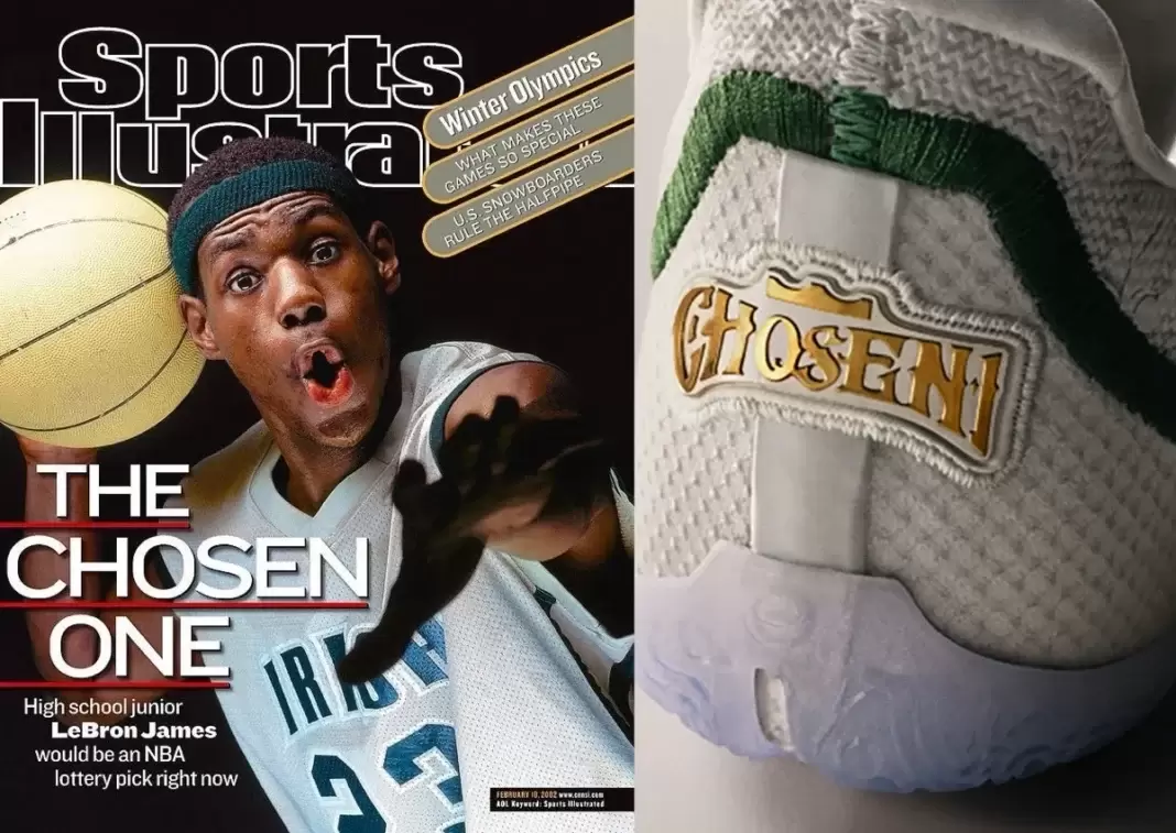 耐克勒布朗 23 "從這一刻起 "向勒布朗的標志性《SI》封面致敬 Nike LeBron 23, Nike, LeBron James - 耐克勒布朗 23 "從這一刻起 "向勒布朗的標志性《SI》封面致敬