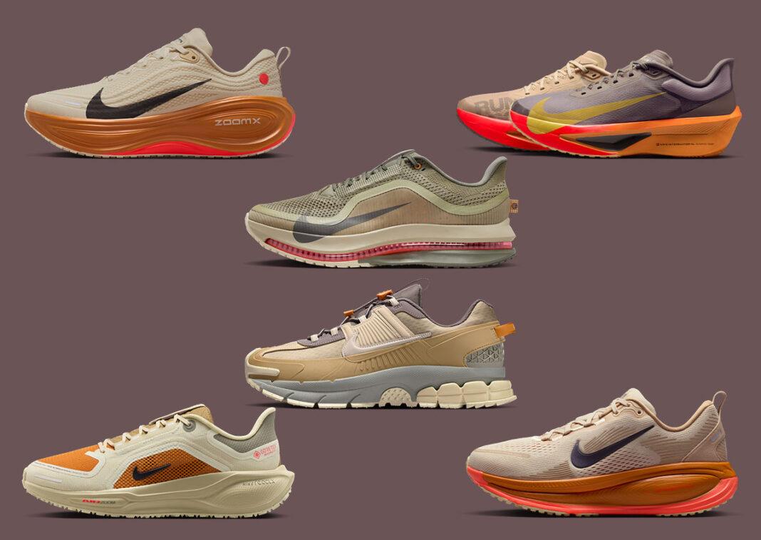 Nike Zoom Vomero 5, Nike Zoom Fly 6, Nike Vomero Plus, Nike Vomero 18, Nike Pegasus Premium, Nike Pegasus 41 - 耐克跑步詩人系列頌揚跑步藝術