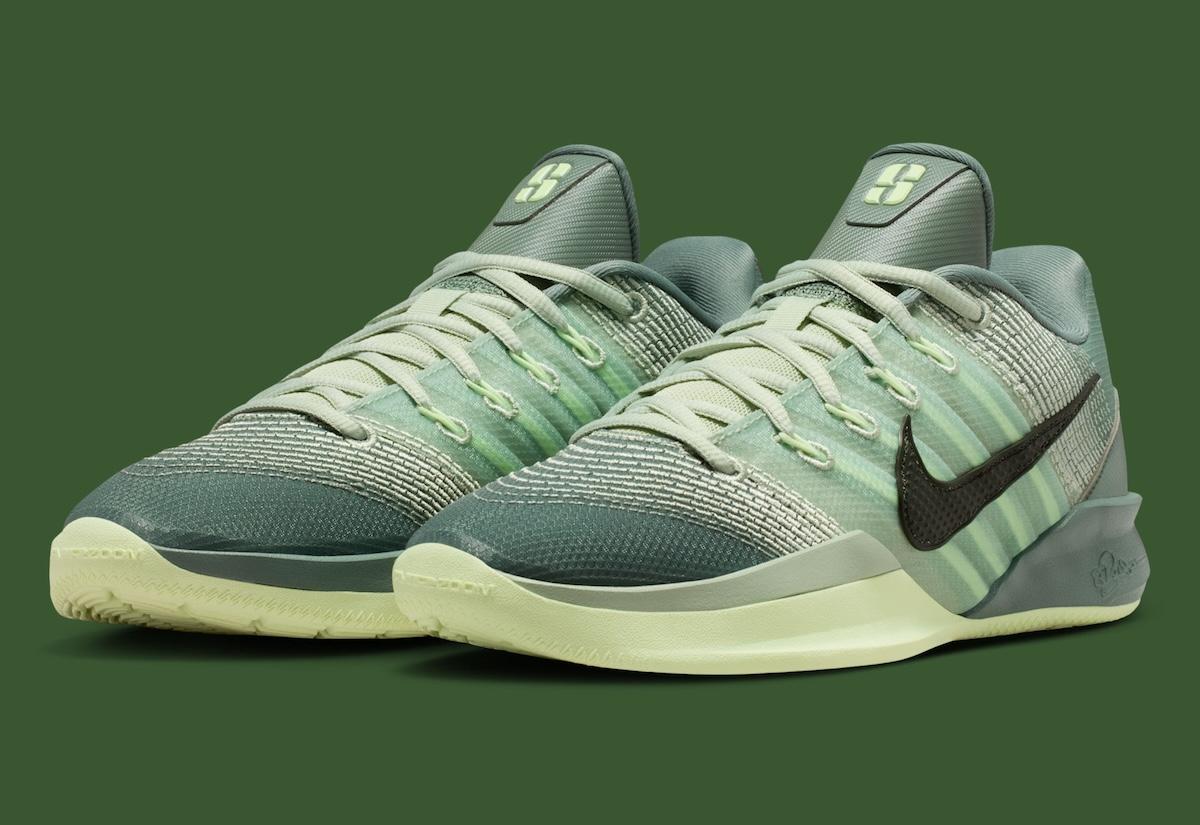 Nike Sabrina 3, Nike - 耐克 Sabrina 3 "粘土綠/海泡石 "於 2025 年 10 月上市