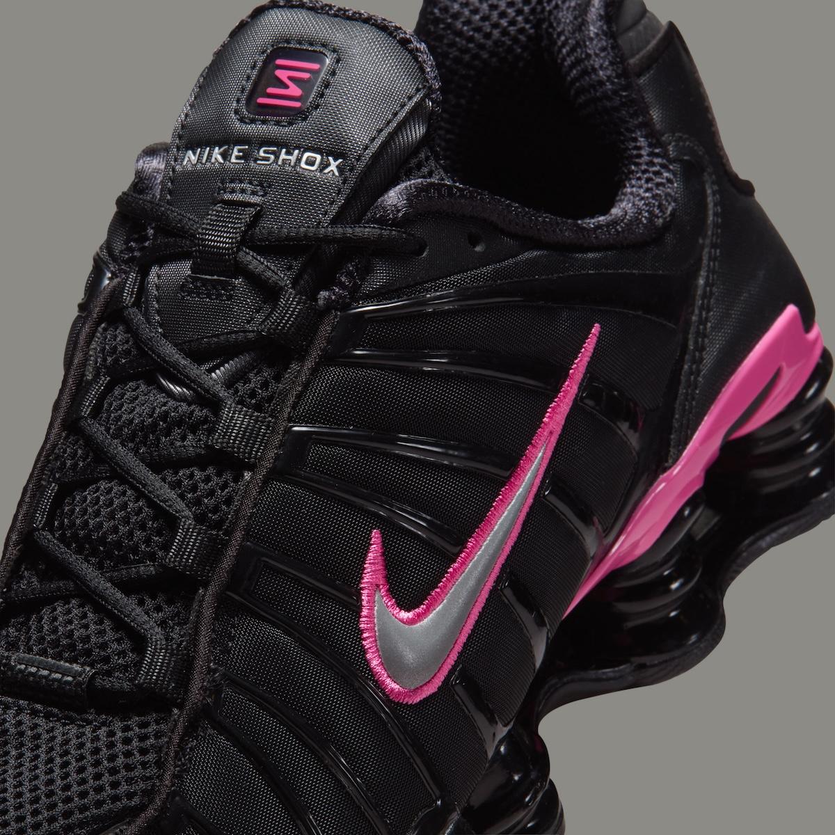 Nike Shox, Nike - 耐克 Shox TL "黑/粉紅 "完美撞色