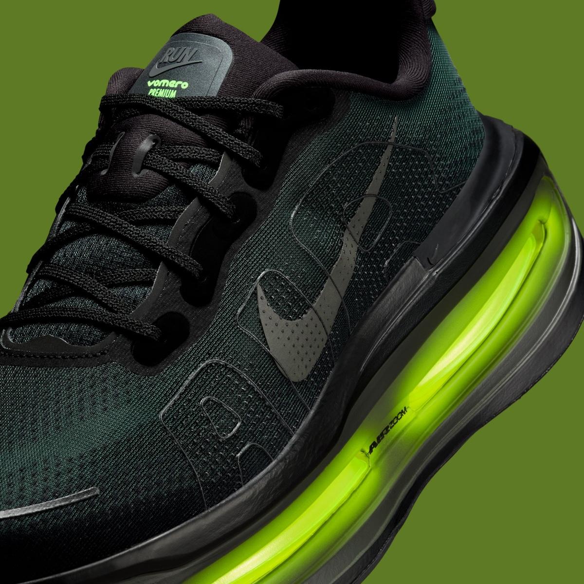耐克 Vomero Premium 帶來黑色與伏特色的強烈對比 Nike Vomero Premium, Nike - 耐克 Vomero Premium 帶來黑色與伏特色的強烈對比