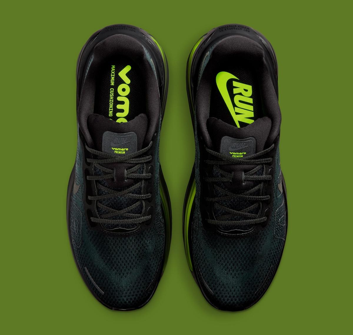 耐克 Vomero Premium 帶來黑色與伏特色的強烈對比 Nike Vomero Premium, Nike - 耐克 Vomero Premium 帶來黑色與伏特色的強烈對比