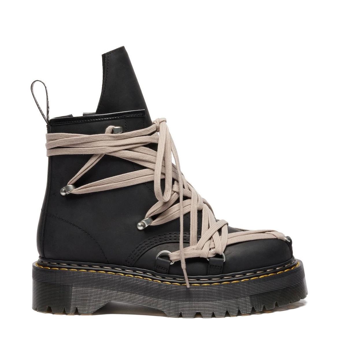 瑞克-歐文斯 x Dr. Martens 2025 秋季系列為大膽的高台靴注入活力 Rick Owens - 瑞克-歐文斯 x Dr. Martens 2025 秋季系列為大膽的高台靴注入活力