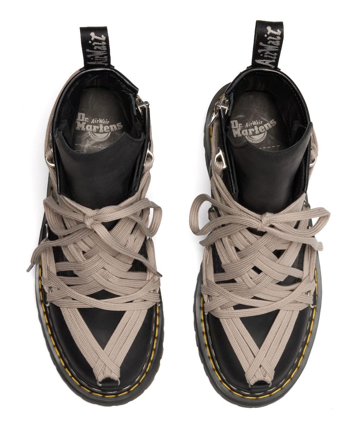 瑞克-歐文斯 x Dr. Martens 2025 秋季系列為大膽的高台靴注入活力 Rick Owens - 瑞克-歐文斯 x Dr. Martens 2025 秋季系列為大膽的高台靴注入活力