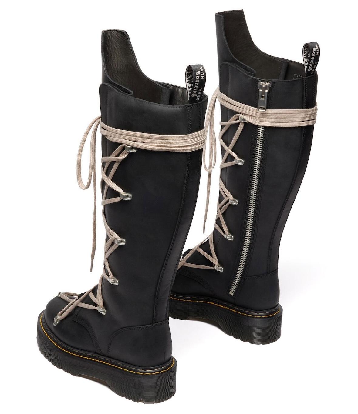 瑞克-歐文斯 x Dr. Martens 2025 秋季系列為大膽的高台靴注入活力 Rick Owens - 瑞克-歐文斯 x Dr. Martens 2025 秋季系列為大膽的高台靴注入活力