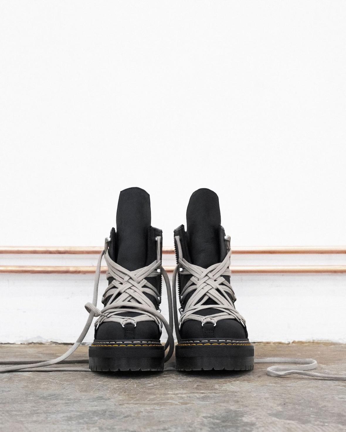 瑞克-歐文斯 x Dr. Martens 2025 秋季系列為大膽的高台靴注入活力 Rick Owens - 瑞克-歐文斯 x Dr. Martens 2025 秋季系列為大膽的高台靴注入活力