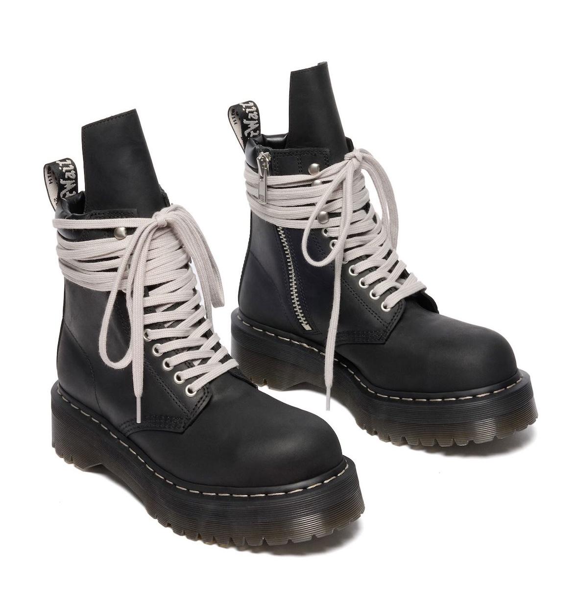瑞克-歐文斯 x Dr. Martens 2025 秋季系列為大膽的高台靴注入活力 Rick Owens - 瑞克-歐文斯 x Dr. Martens 2025 秋季系列為大膽的高台靴注入活力