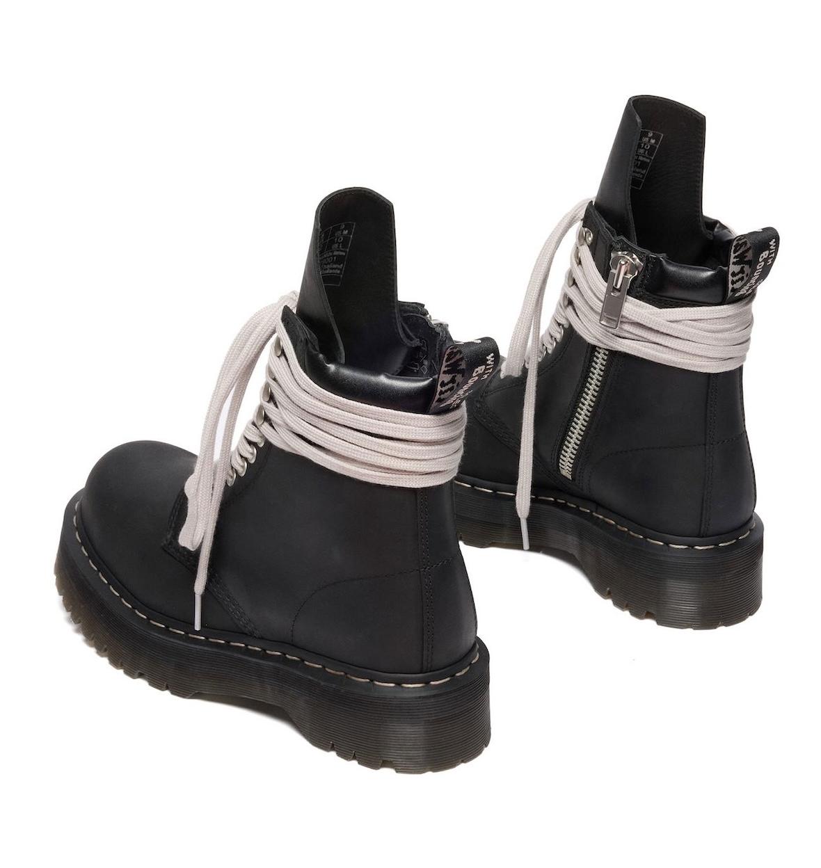 瑞克-歐文斯 x Dr. Martens 2025 秋季系列為大膽的高台靴注入活力 Rick Owens - 瑞克-歐文斯 x Dr. Martens 2025 秋季系列為大膽的高台靴注入活力