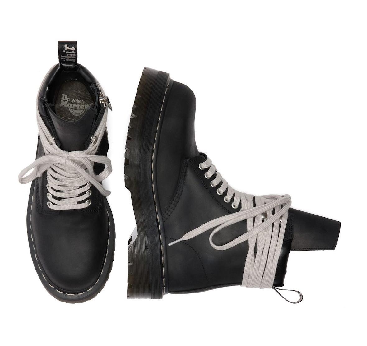 瑞克-歐文斯 x Dr. Martens 2025 秋季系列為大膽的高台靴注入活力 Rick Owens - 瑞克-歐文斯 x Dr. Martens 2025 秋季系列為大膽的高台靴注入活力