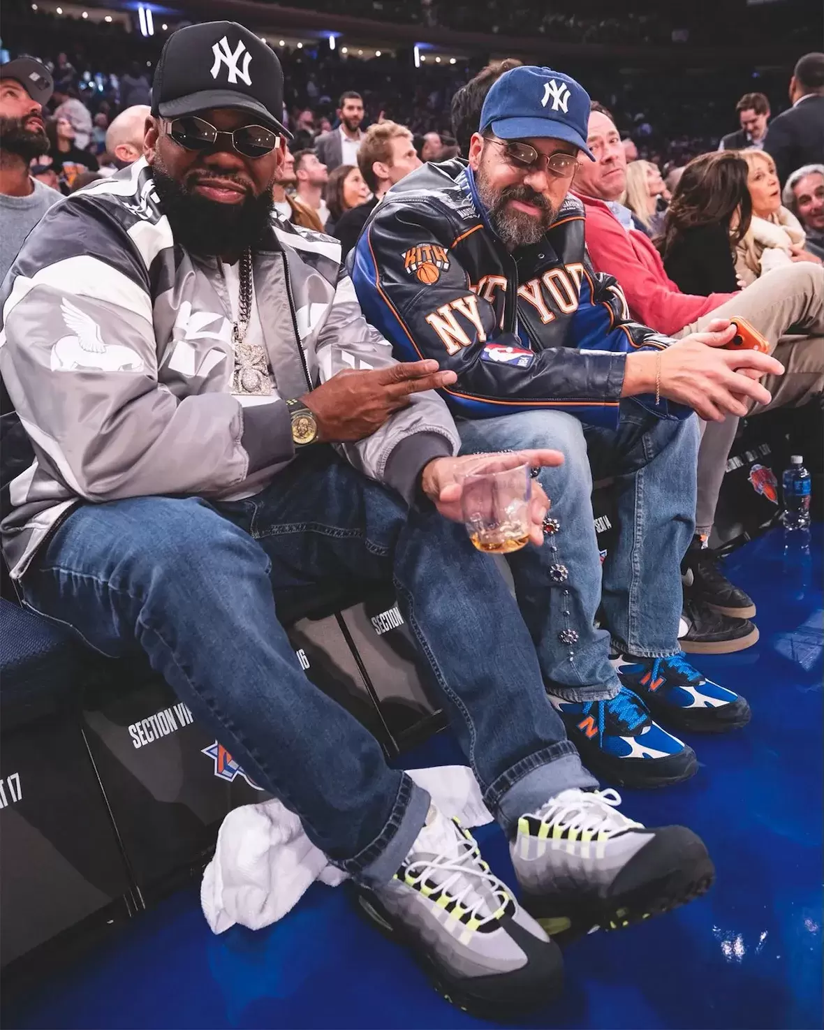 New Balance 993, New Balance, KITH - 羅尼-菲格的 Kith x New Balance 993 "尼克斯 "系列延續 MSG 傳統