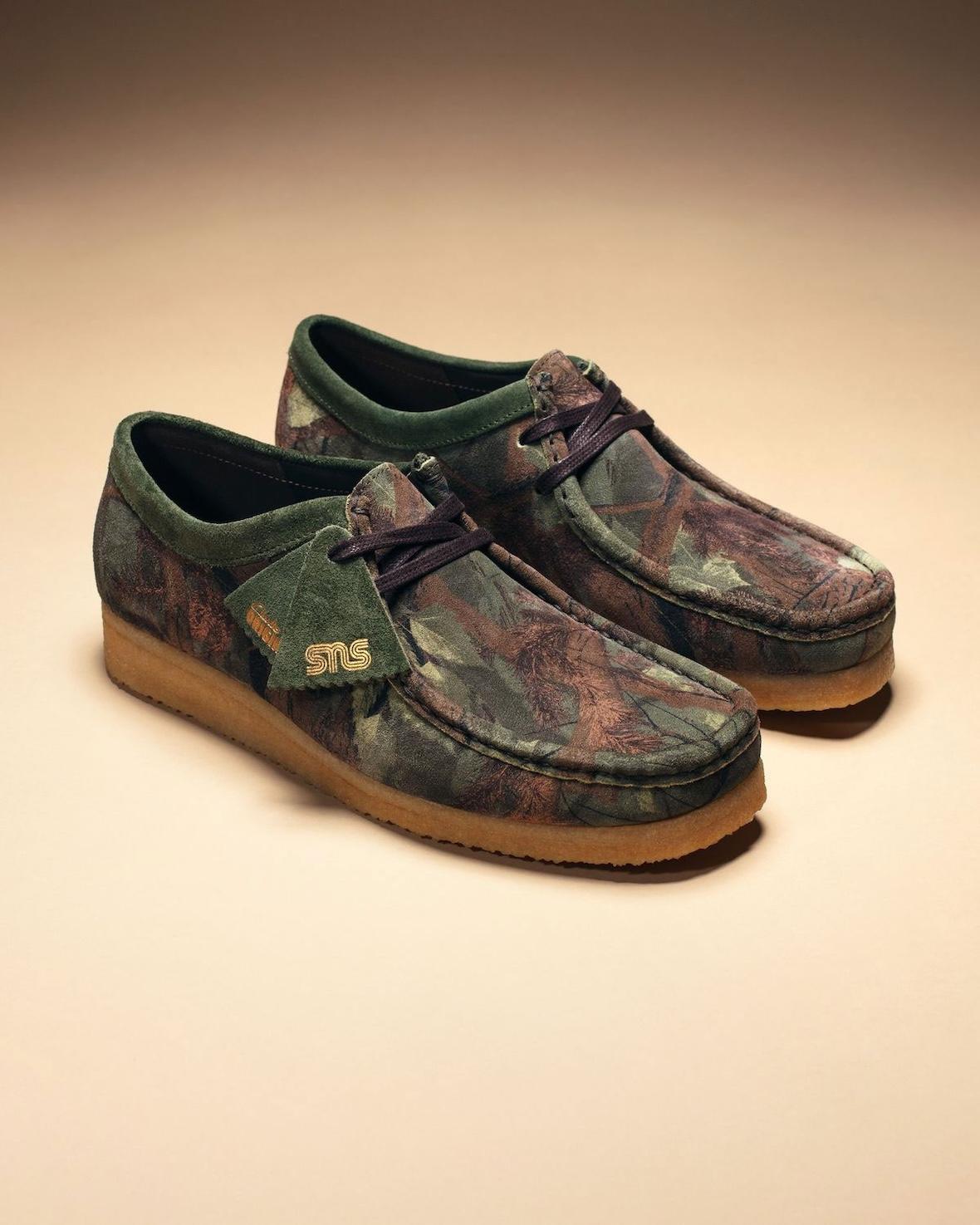 Clarks Wallabee 搭配 Sneakersnstuff 的 "Realtree "版狂野登場 Sneakersnstuff, Sneakers, Clarks - Clarks Wallabee 搭配 Sneakersnstuff 的 "Realtree "版狂野登場