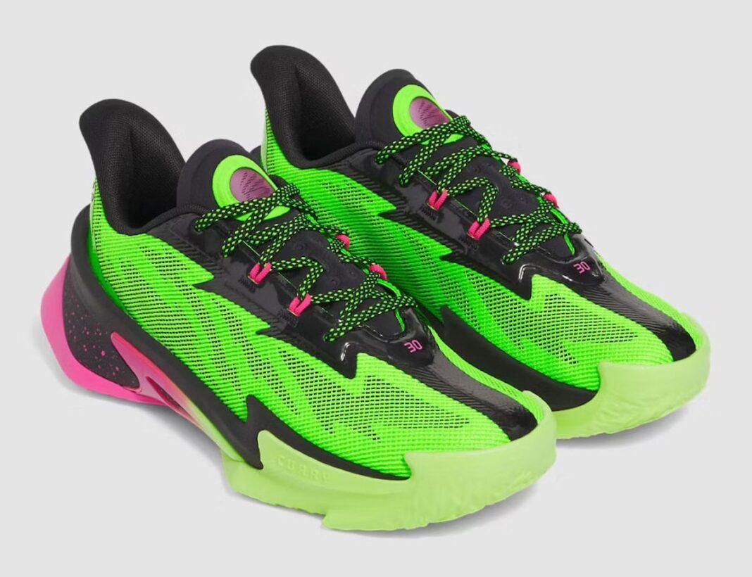 Under Armour 庫里系列 7 "極光 "霓虹閃耀球場 Under Armour, Curry Series 7 - Under Armour 庫里系列 7 "極光 "霓虹閃耀球場