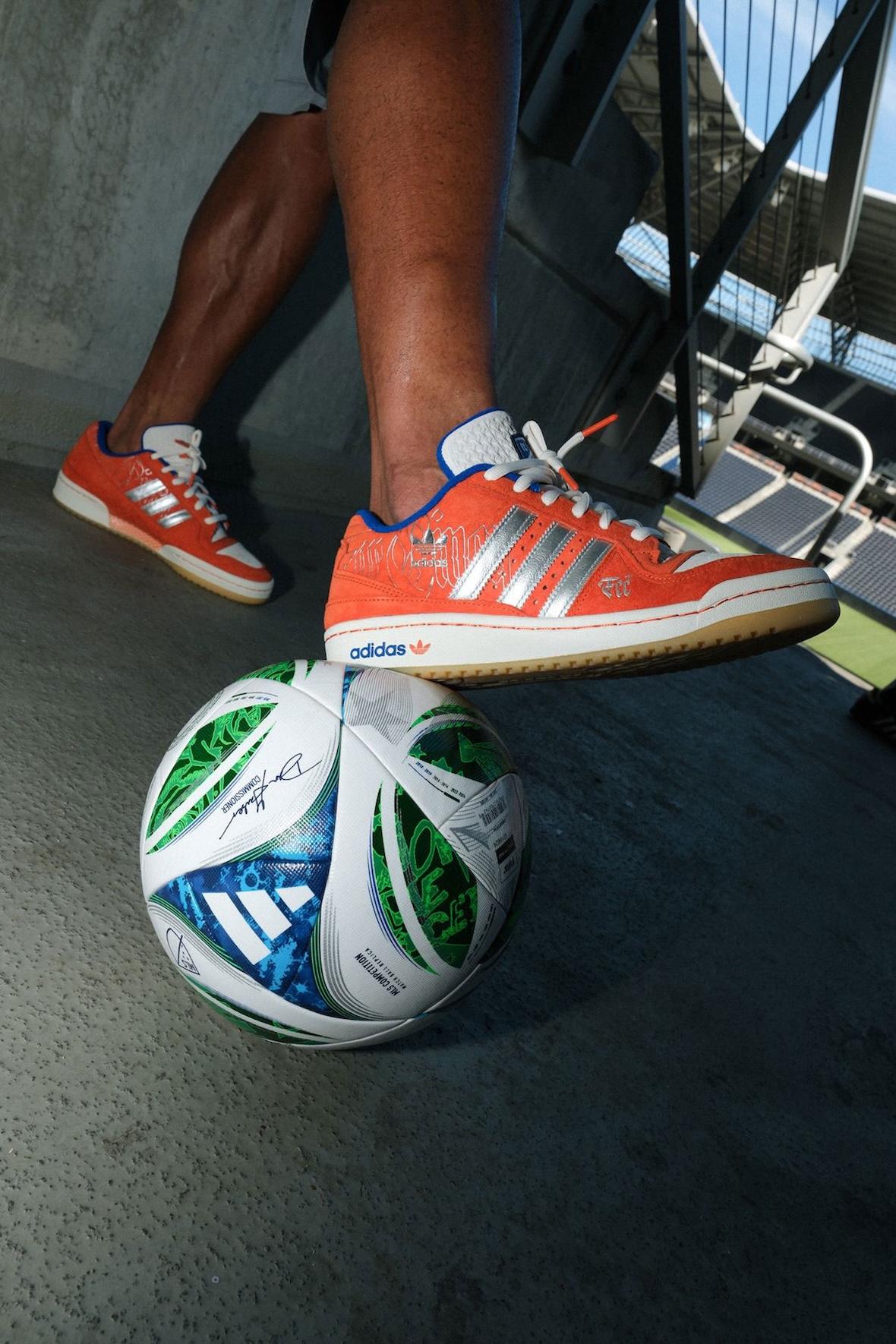 Unheardof x FC Cincinnati x adidas Forum Low 為贏得 2023 年支持者盾牌而致敬 adidas Forum Lo, adidas - Unheardof x FC Cincinnati x adidas Forum Low 為贏得 2023 年支持者盾牌而致敬