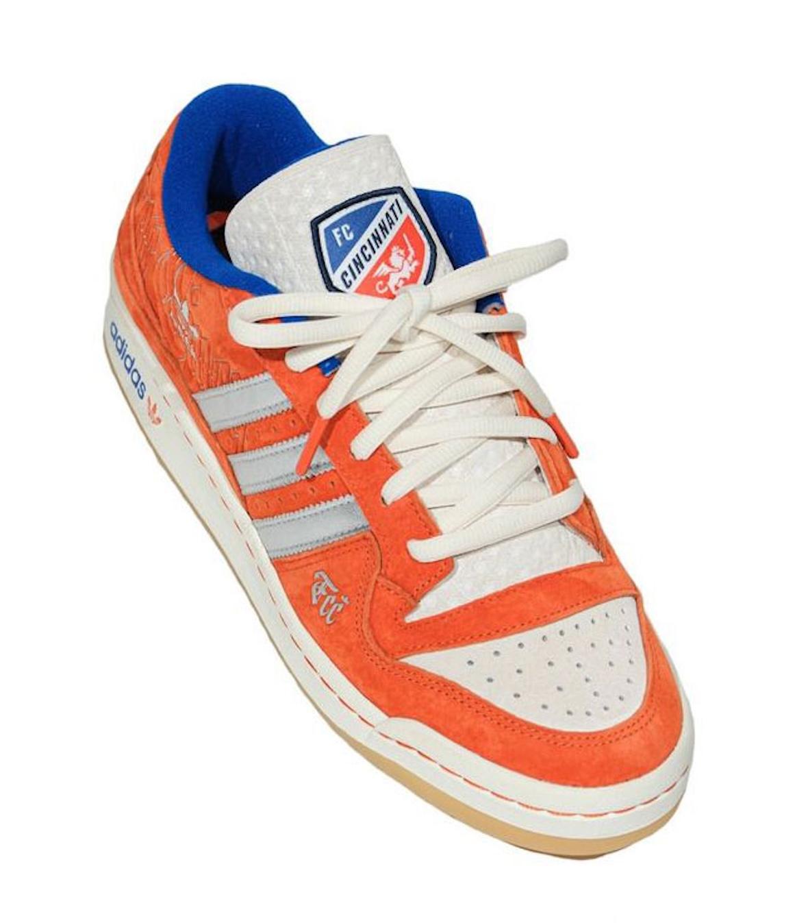 Unheardof x FC Cincinnati x adidas Forum Low 為贏得 2023 年支持者盾牌而致敬 adidas Forum Lo, adidas - Unheardof x FC Cincinnati x adidas Forum Low 為贏得 2023 年支持者盾牌而致敬