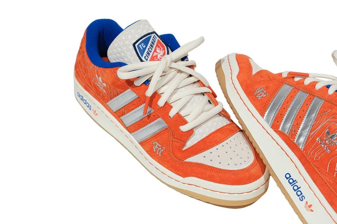 Unheardof x FC Cincinnati x adidas Forum Low 為贏得 2023 年支持者盾牌而致敬 adidas Forum Lo, adidas - Unheardof x FC Cincinnati x adidas Forum Low 為贏得 2023 年支持者盾牌而致敬