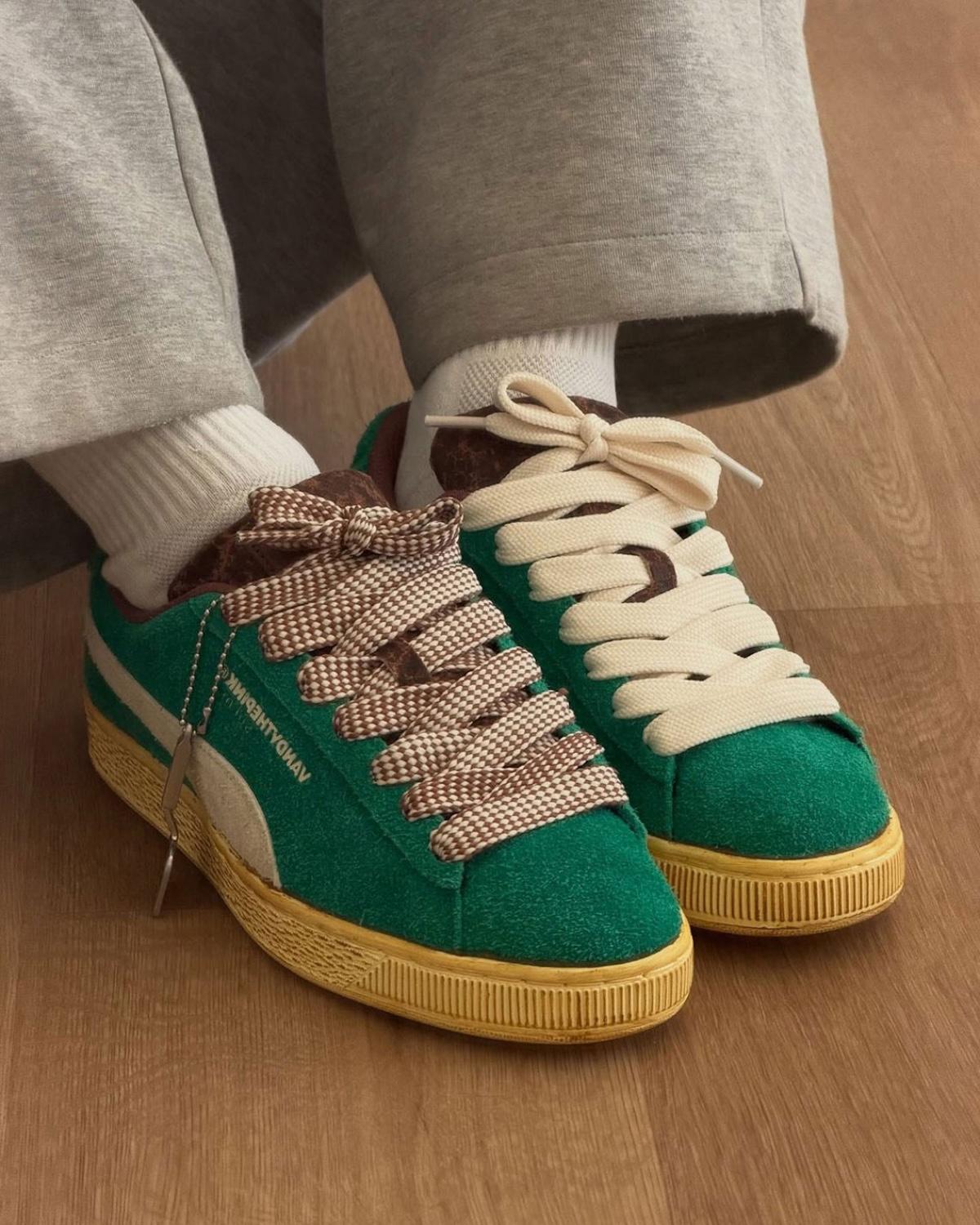 Vandy the Pink x PUMA Suede "漢堡 "套裝在 ComplexCon 首次亮相 Vandy The Pink, PUMA Suede, Puma, ComplexCon - Vandy the Pink x PUMA Suede "漢堡 "套裝在 ComplexCon 首次亮相