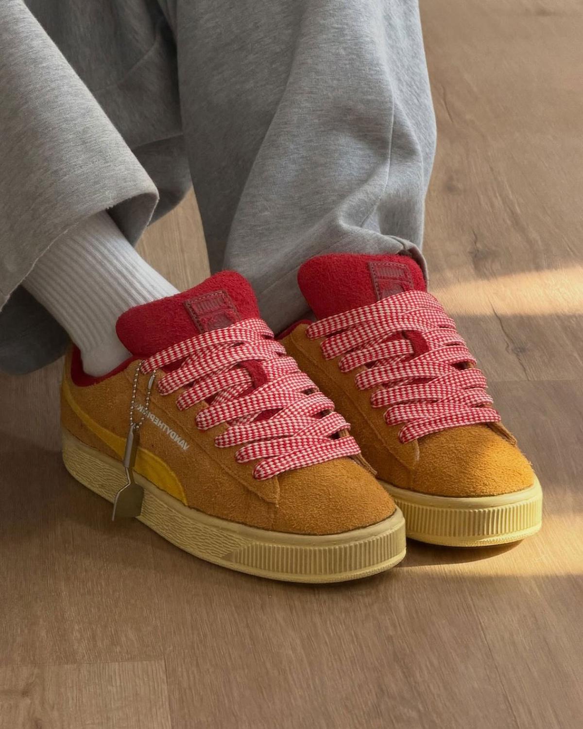 Vandy the Pink x PUMA Suede "漢堡 "套裝在 ComplexCon 首次亮相 Vandy The Pink, PUMA Suede, Puma, ComplexCon - Vandy the Pink x PUMA Suede "漢堡 "套裝在 ComplexCon 首次亮相