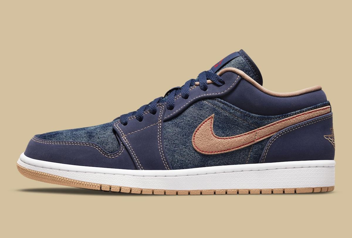 Air Jordan 1 Low, Air Jordan 1, Air Jordan - Air Jordan 1 Low "牛仔布 "將於 2026 年夏季回歸