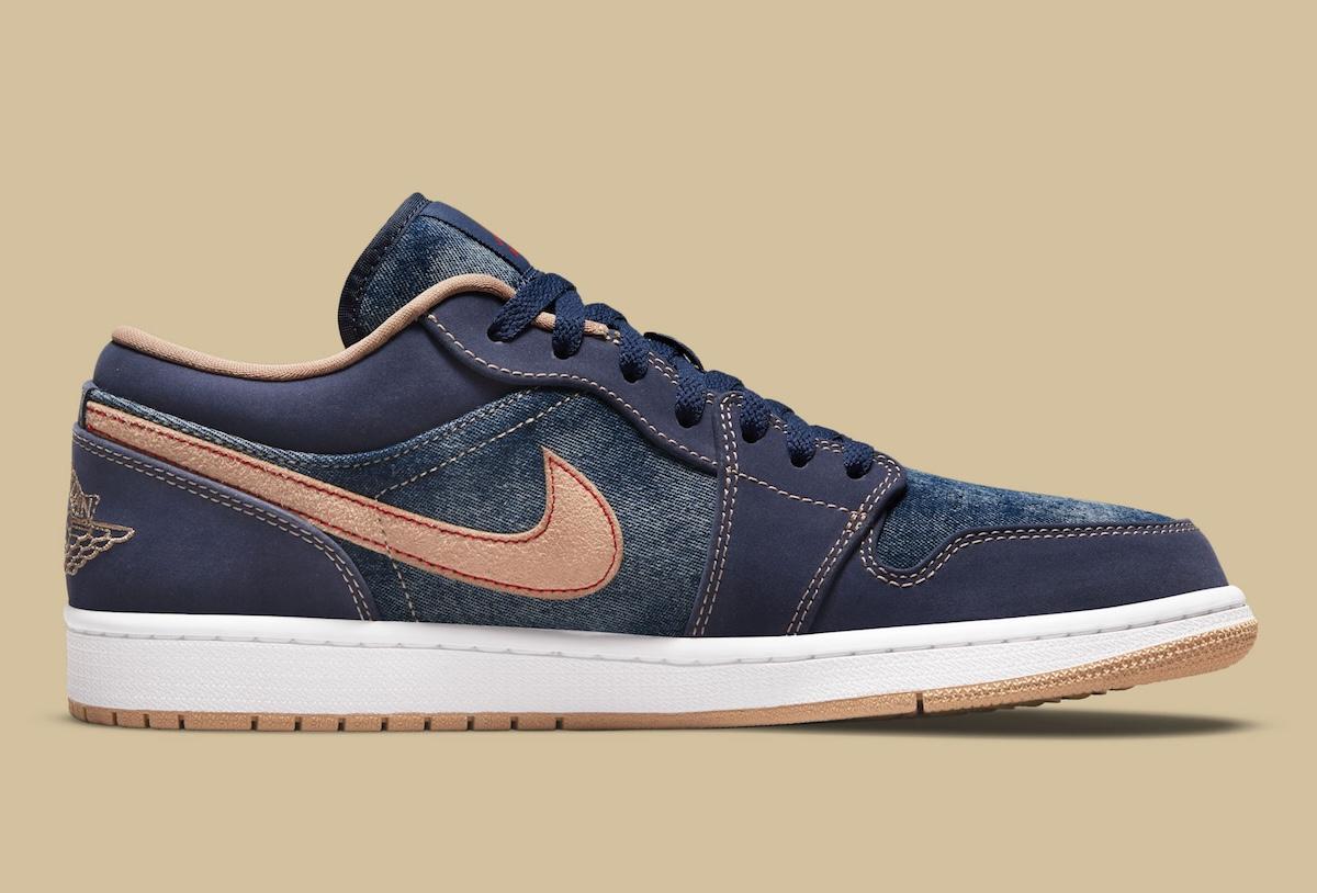 Air Jordan 1 Low, Air Jordan 1, Air Jordan - Air Jordan 1 Low "牛仔布 "將於 2026 年夏季回歸