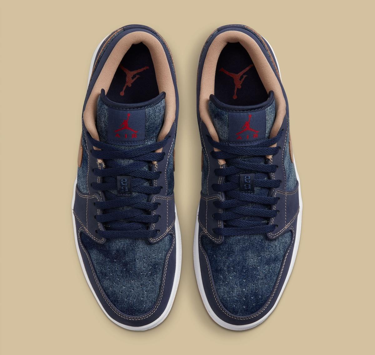 Air Jordan 1 Low, Air Jordan 1, Air Jordan - Air Jordan 1 Low "牛仔布 "將於 2026 年夏季回歸