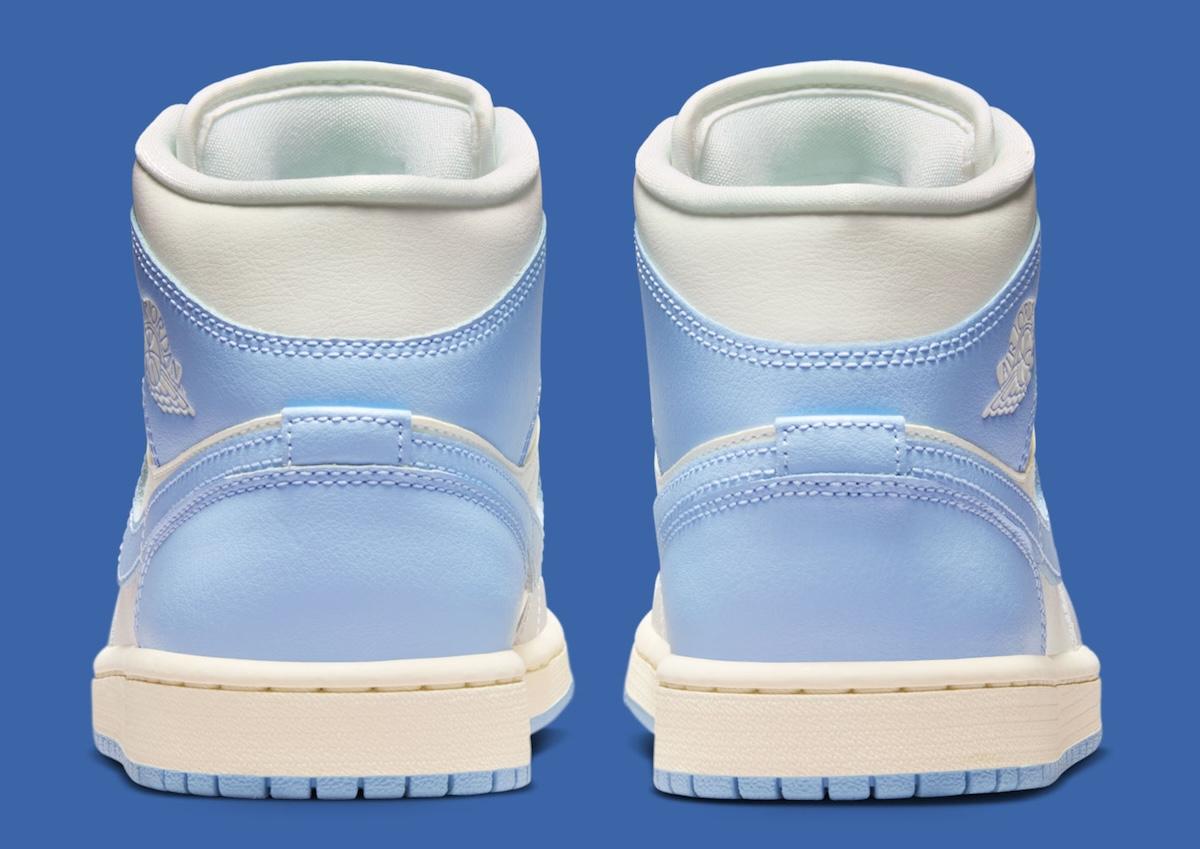 Air Jordan 1 Mid, Air Jordan 1, Air Jordan - Air Jordan 1 Mid "通靈藍 "融入柔和的粉色氣息