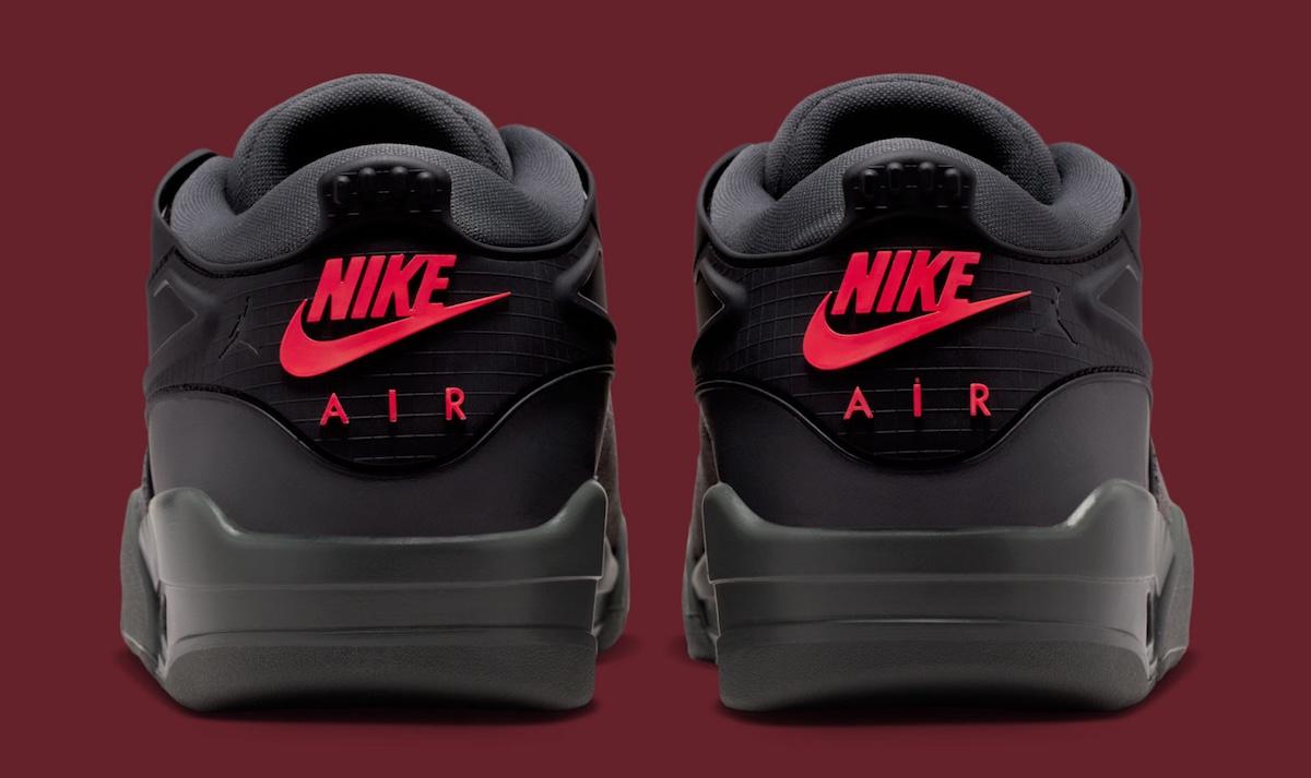 Air Jordan 4 RM "黑/鐵灰 "配 "熱熔岩 "鞋帶 Air Jordan 4 RM, Air Jordan 4, Air Jordan - Air Jordan 4 RM "黑/鐵灰 "配 "熱熔岩 "鞋帶