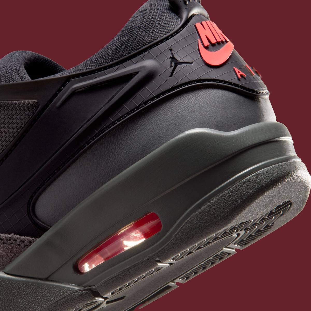 Air Jordan 4 RM "黑/鐵灰 "配 "熱熔岩 "鞋帶 Air Jordan 4 RM, Air Jordan 4, Air Jordan - Air Jordan 4 RM "黑/鐵灰 "配 "熱熔岩 "鞋帶