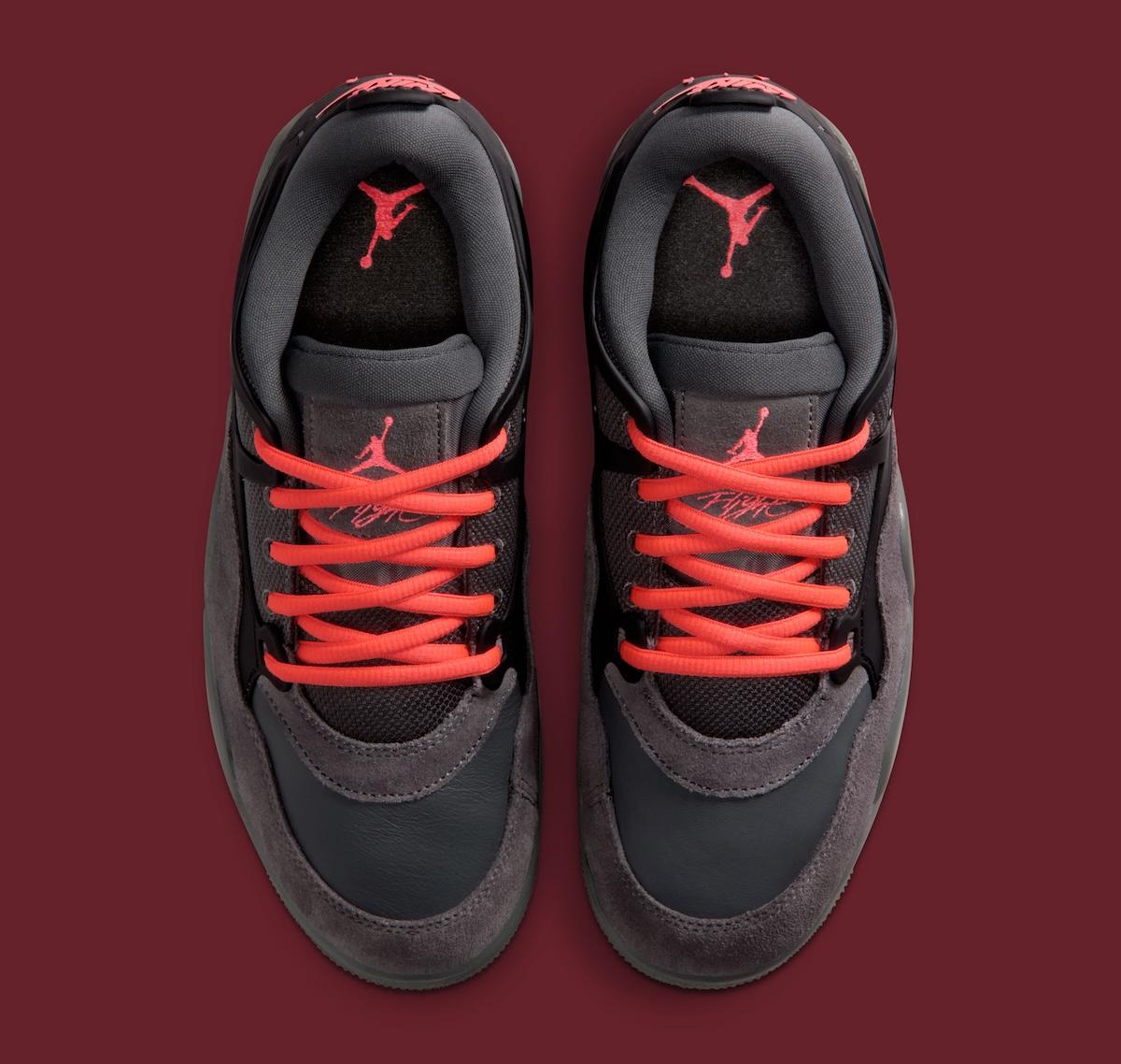 Air Jordan 4 RM "黑/鐵灰 "配 "熱熔岩 "鞋帶 Air Jordan 4 RM, Air Jordan 4, Air Jordan - Air Jordan 4 RM "黑/鐵灰 "配 "熱熔岩 "鞋帶