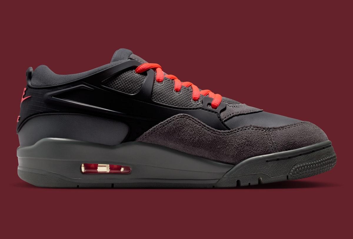 Air Jordan 4 RM "黑/鐵灰 "配 "熱熔岩 "鞋帶 Air Jordan 4 RM, Air Jordan 4, Air Jordan - Air Jordan 4 RM "黑/鐵灰 "配 "熱熔岩 "鞋帶