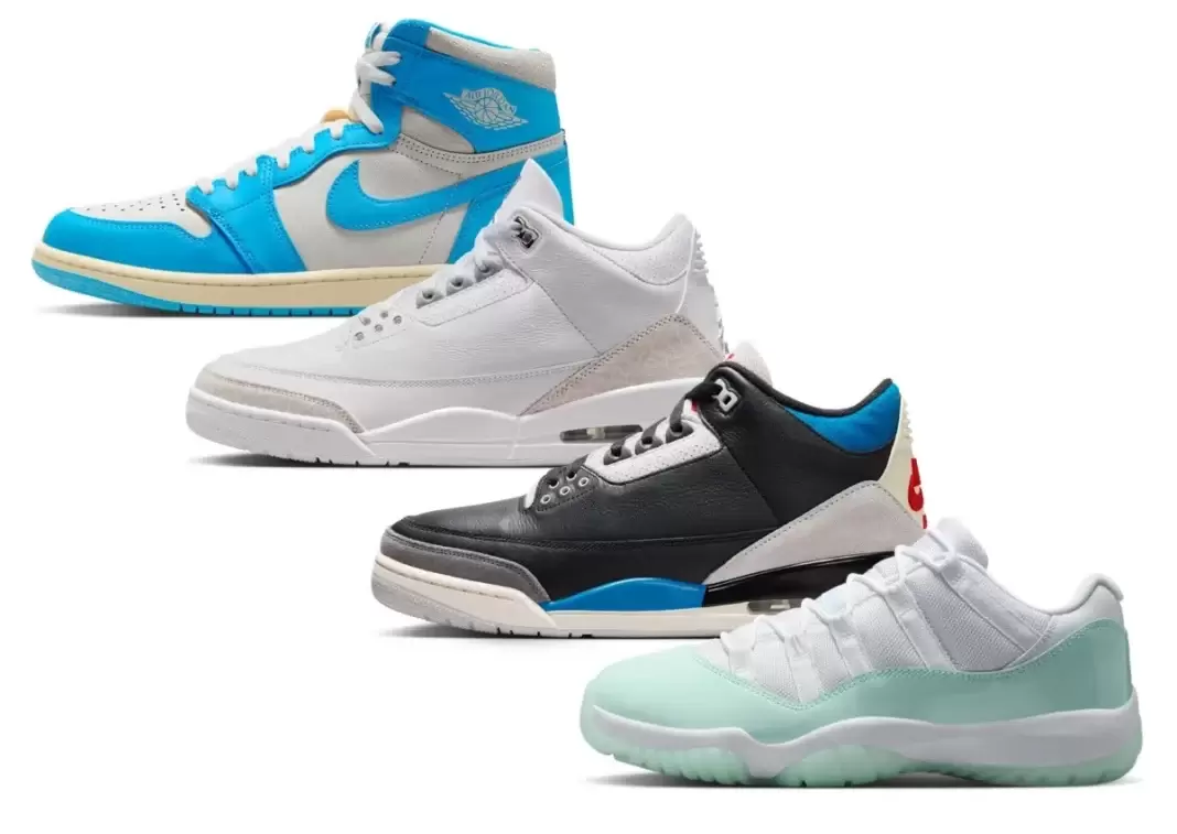 Air Jordan 3, Air Jordan 2, Air Jordan 11 Low, Air Jordan 1, Air Jordan - Air Jordan 2025 年 11 月重裝上陣，帶來四款夢寐以求的復刻版飛機