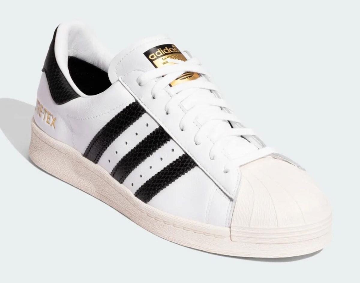 atmos 為阿迪達斯超級明星(adidas Superstar)添加 Gore-Tex 織物 atmos, adidas superstar, adidas - atmos 為阿迪達斯超級明星(adidas Superstar)添加 Gore-Tex 織物