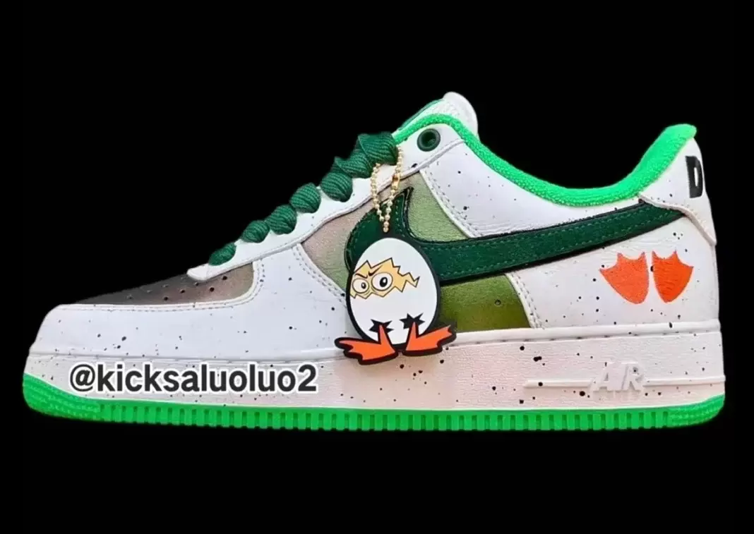 Oregon Ducks, Nike Air Force 1 Low, Nike Air Force 1 - 第一印象：Division Street x Nike Air Force 1 Low "Ducks of a Feather" (羽毛鴨)