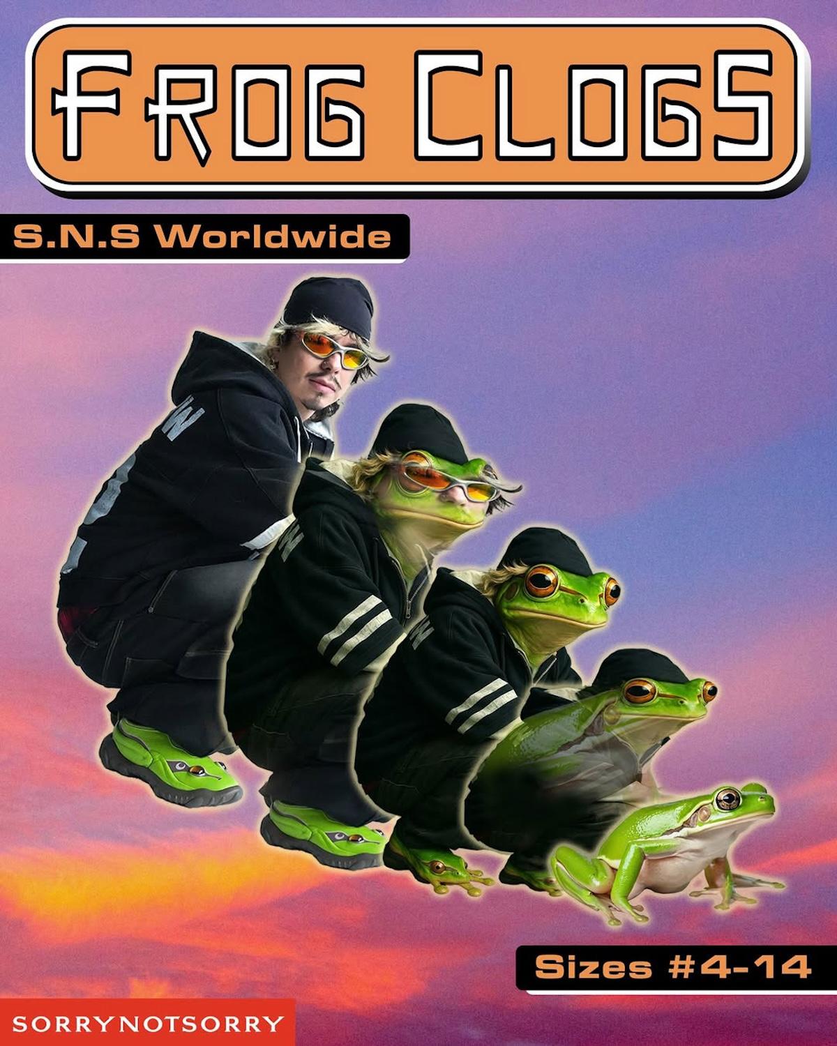 ESENES 青蛙木屐為兩棲動物帶來野性釋放的能量 ESENES, Crocs - ESENES 青蛙木屐為兩棲動物帶來野性釋放的能量