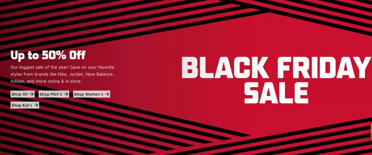 Hoka, Foot Locker, Finish Line, Crocs, asics, adidas - 黑色星期五 2025 運動鞋特賣