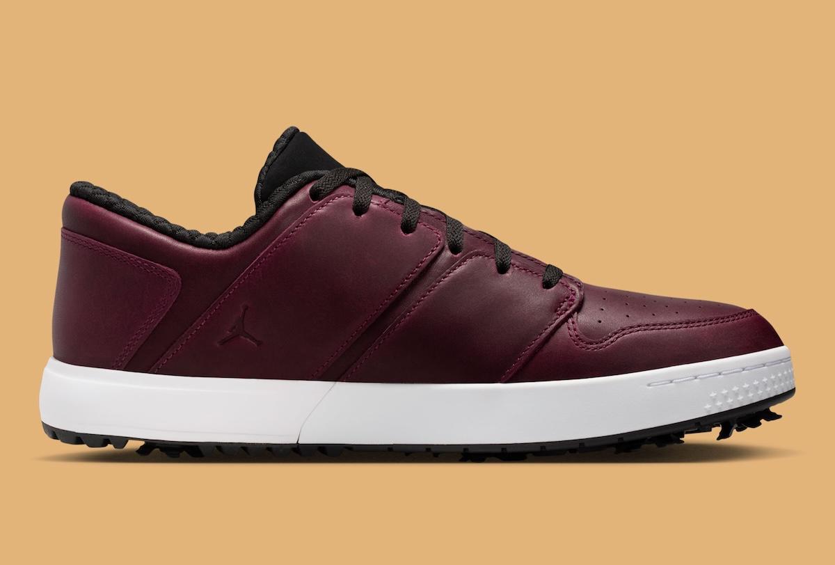 喬丹 Nu 復古 1 低幫高爾夫 "波爾多 "為球場帶來葡萄酒色調的奢華體驗 Nike Golf, Nike, Jordan Nu Retro 1 Low, Air Jordan 14, Air Jordan 1 - 喬丹 Nu 復古 1 低幫高爾夫 "波爾多 "為球場帶來葡萄酒色調的奢華體驗