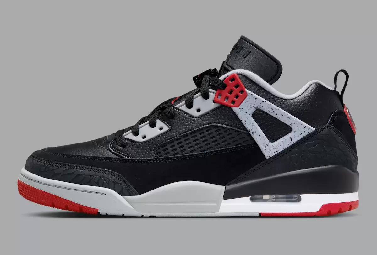 這款 Jordan Spizike Low 仿效了 "Bred" Air Jordan 4 Jordan Spizike Low, Jordan Spizike, Air Jordan 4, Air Jordan - 這款 Jordan Spizike Low 仿效了 "Bred" Air Jordan 4