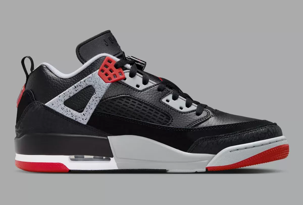 這款 Jordan Spizike Low 仿效了 "Bred" Air Jordan 4 Jordan Spizike Low, Jordan Spizike, Air Jordan 4, Air Jordan - 這款 Jordan Spizike Low 仿效了 "Bred" Air Jordan 4